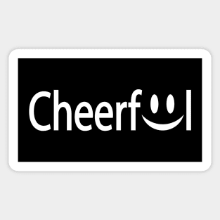 Cheerful text design Sticker